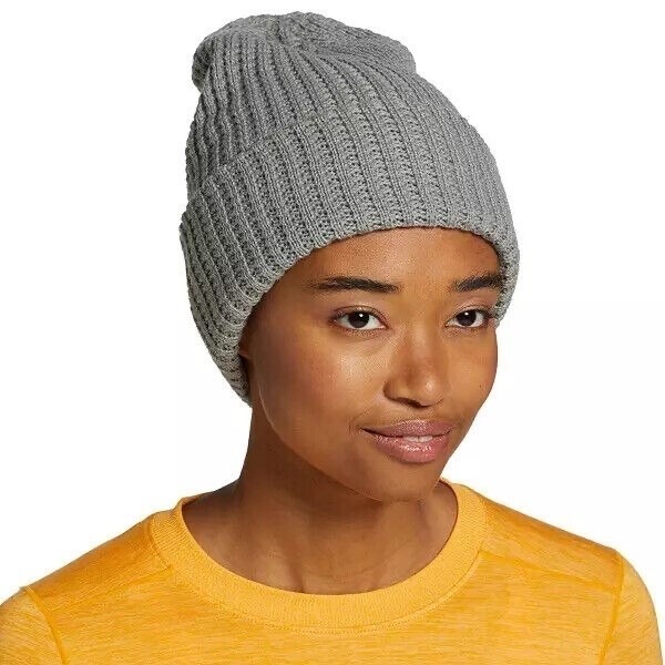 Alpine Design Women's Slouchy Waffle Beanie Hat, Grey, One Size 17254